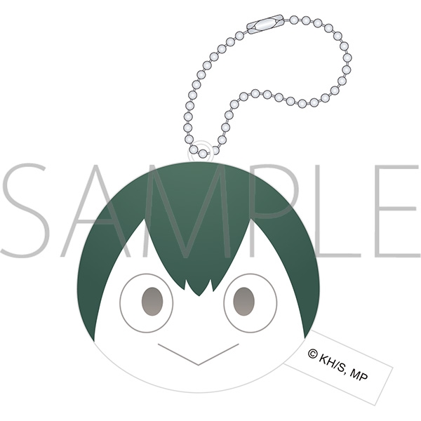 僕のヒーローアカデミア お団子キーホルダー 蛙吹 梅雨 - official product image | AniSmile