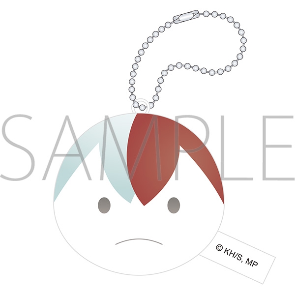 僕のヒーローアカデミア お団子キーホルダー 轟 焦凍 - official product image | AniSmile