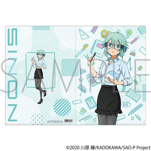 ソードアート・オンライン クリアファイル/シノン - official product image | AniSmile