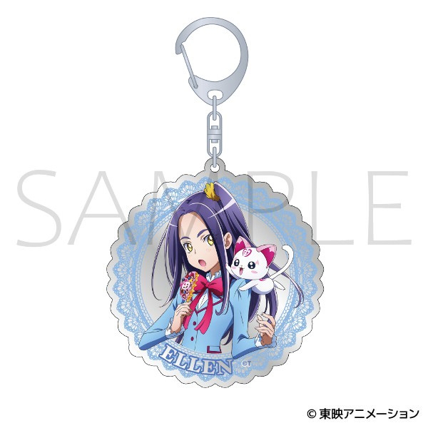 スイートプリキュア♪ ミラーアクリルキーホルダー/黒川 エレン - AniSmile