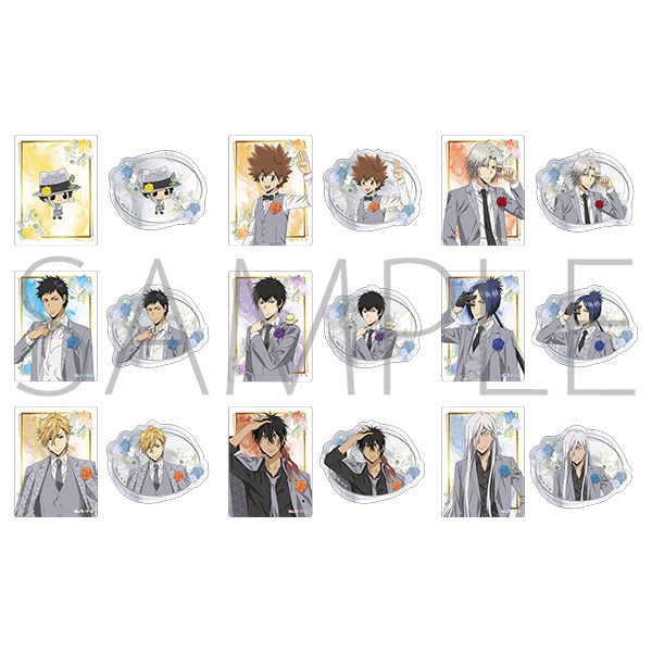 家庭教師ヒットマン REBORN! ぺたコレクション ~フォーマルスタイル~ - official product image | AniSmile