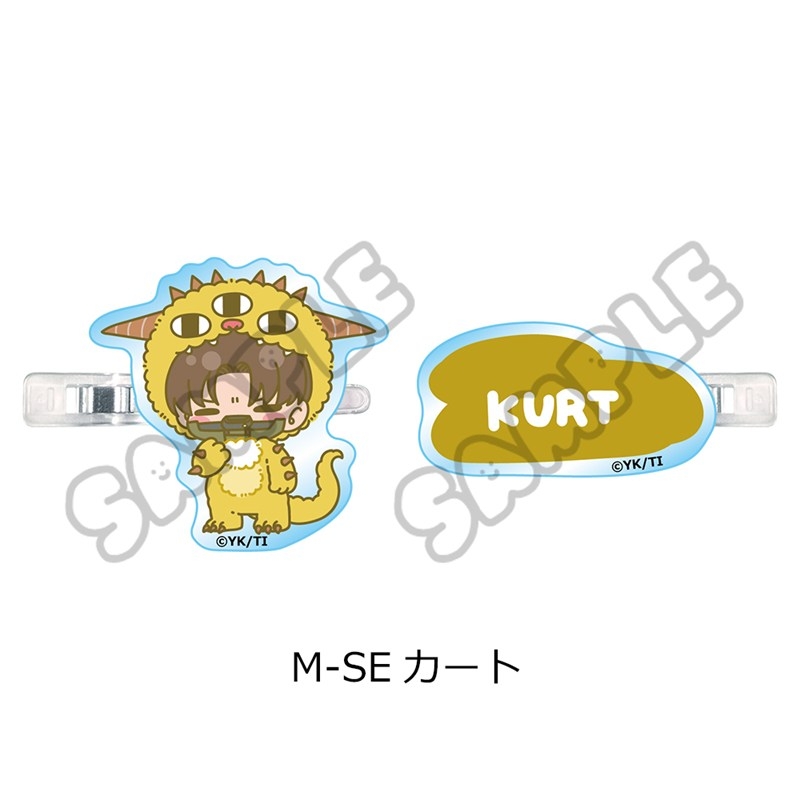 アニメ『銀河特急 ミルキー☆サブウェイ』 前髪クリップ(mochocho第2弾) M-SE(カート) - official product image | AniSmile