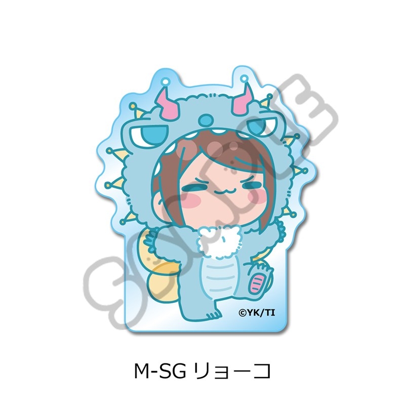 アニメ『銀河特急 ミルキー☆サブウェイ』 アクリルミニブロック(mochocho第2弾) M-SG(リョーコ) - AniSmile