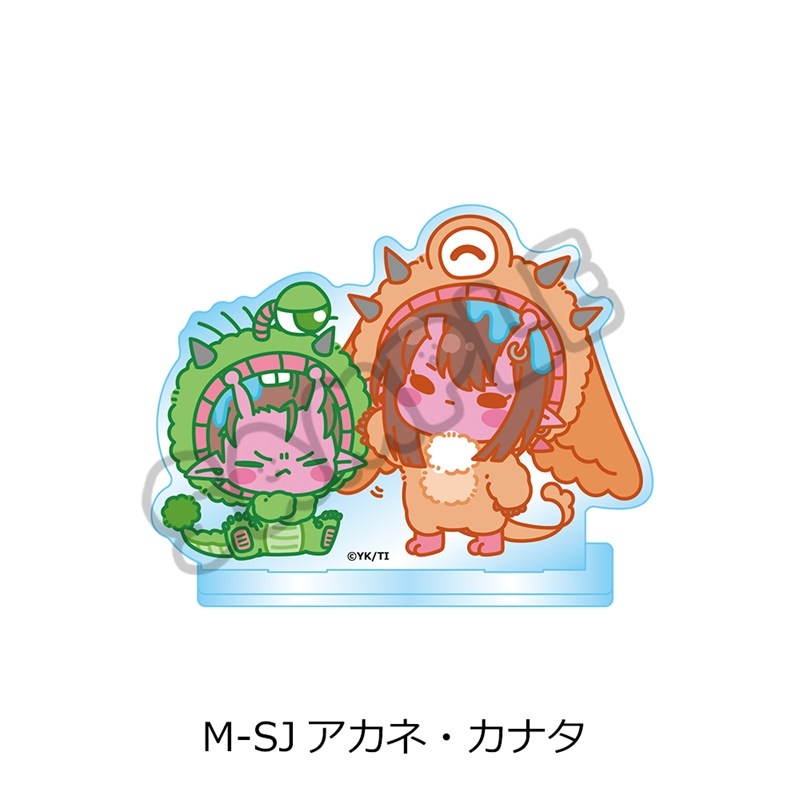 アニメ『銀河特急 ミルキー☆サブウェイ』 アクリルスタンド(mochocho第2弾) M-SJ(アカネ・カナタ) 画像 2 | AniSmile