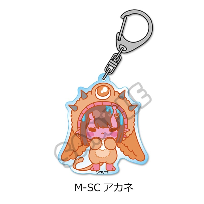 アニメ『銀河特急 ミルキー☆サブウェイ』 アクリルキーホルダー(mochocho第2弾) M-SC(アカネ) - 公式商品画像 | AniSmile