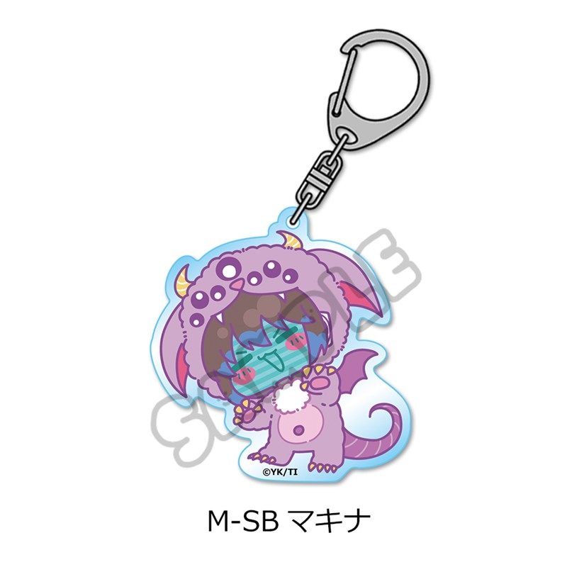 アニメ『銀河特急 ミルキー☆サブウェイ』 アクリルキーホルダー(mochocho第2弾) M-SB(マキナ) - AniSmile