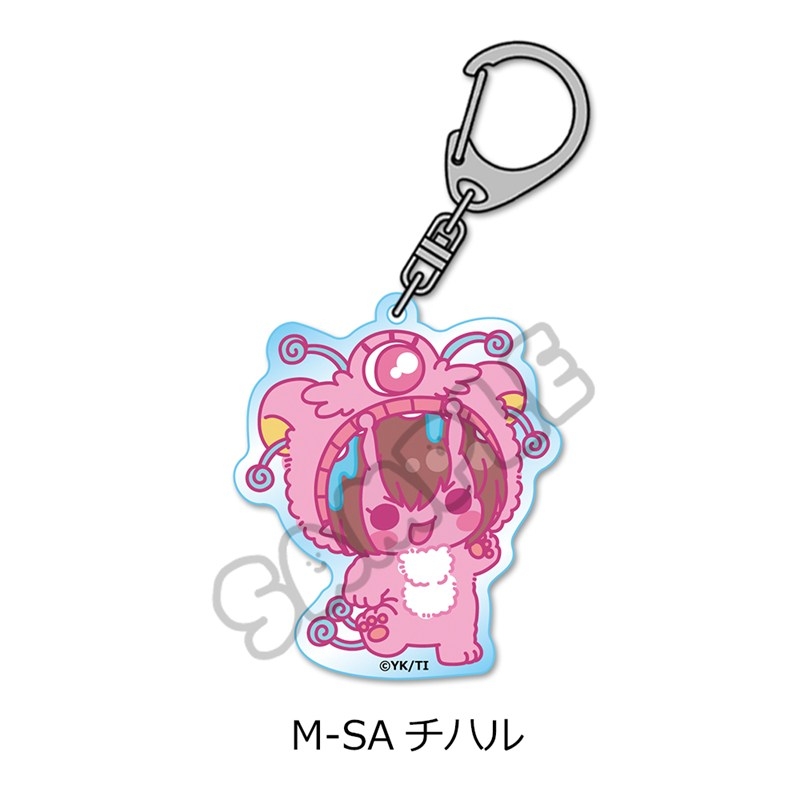 アニメ『銀河特急 ミルキー☆サブウェイ』 アクリルキーホルダー(mochocho第2弾) M-SA(チハル) - official product image | AniSmile