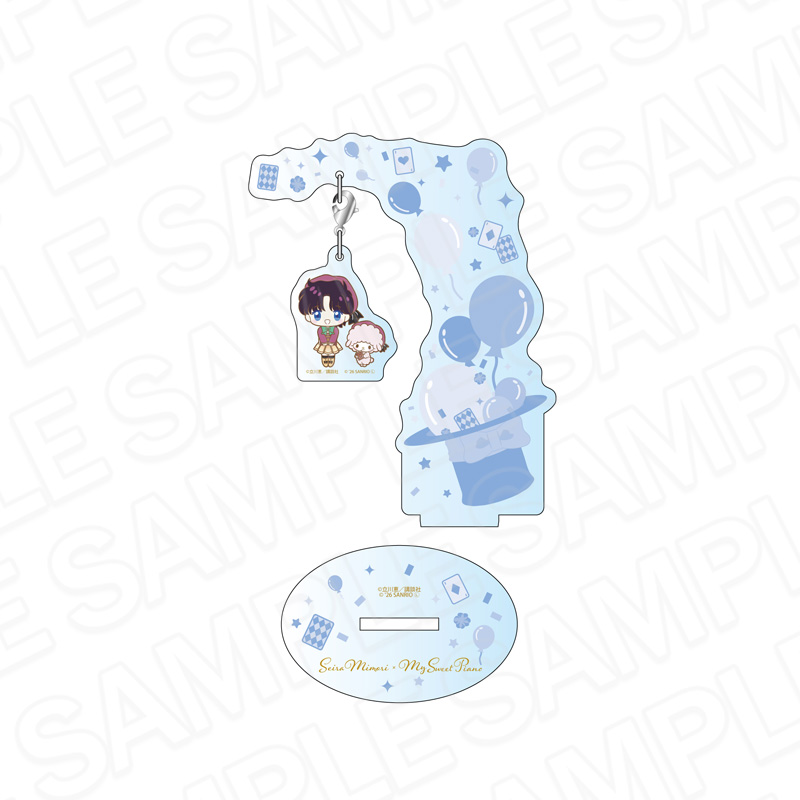 怪盗セイント・テール×サンリオキャラクターズ ふらふらアクリルスタンド 深森聖良×マイスウィートピアノ - AniSmile