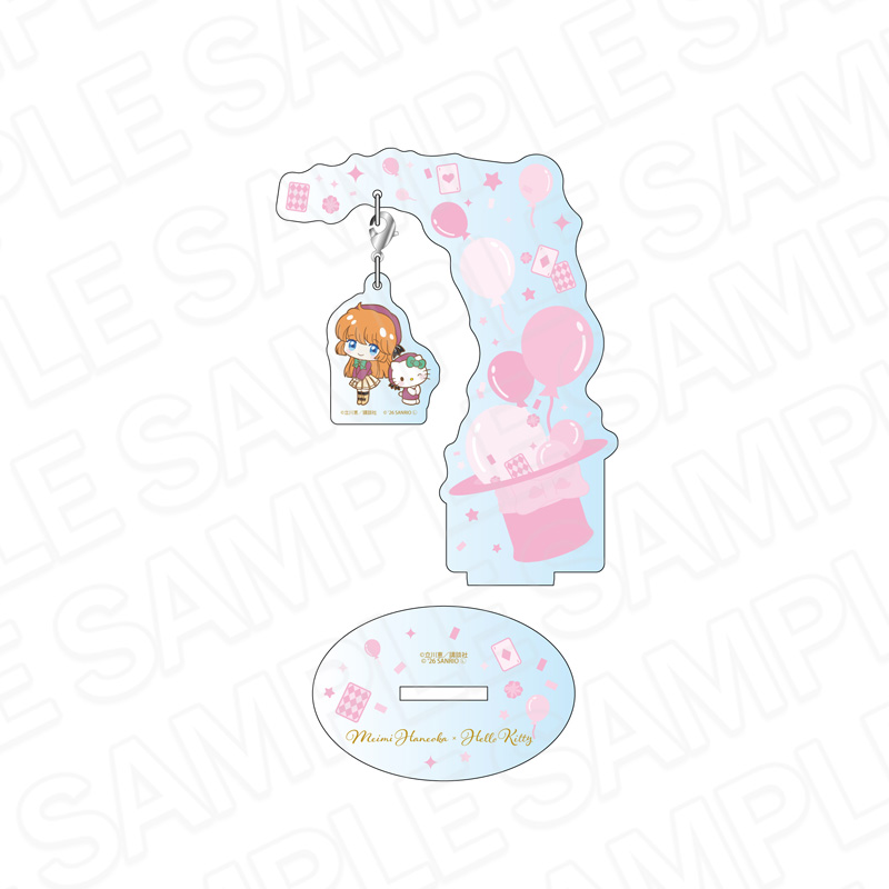 怪盗セイント・テール×サンリオキャラクターズ ふらふらアクリルスタンド 羽丘芽美×ハローキティ - AniSmile