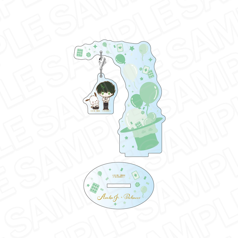怪盗セイント・テール×サンリオキャラクターズ ふらふらアクリルスタンド アスカJr.×ポチャッコ - AniSmile