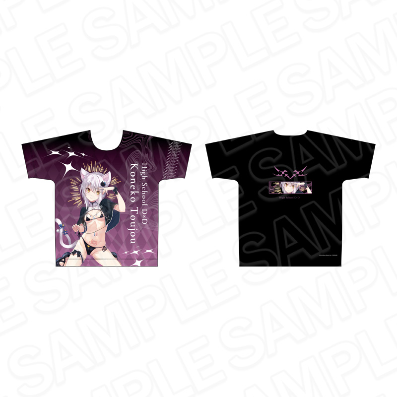 ハイスクールD×D フルグラフィックTシャツ 塔城小猫 サキュバス&シスター ver. - AniSmile