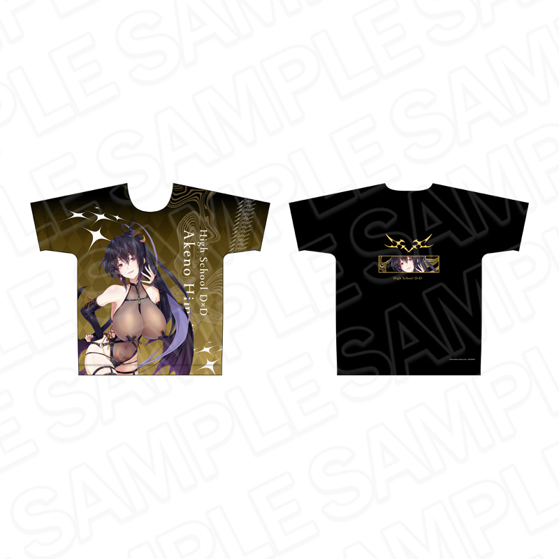 ハイスクールD×D フルグラフィックTシャツ 姫島朱乃 サキュバス&シスター ver. - official product image | AniSmile