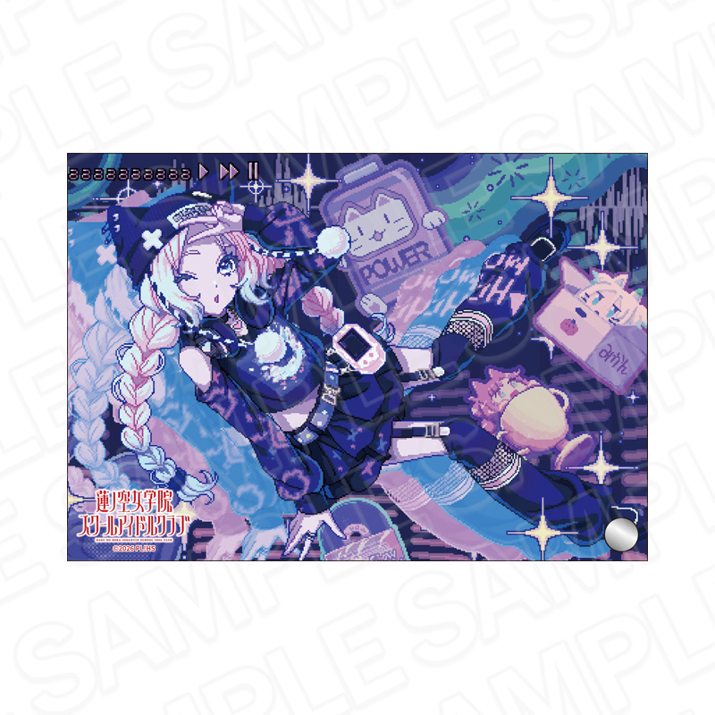 ラブライブ!蓮ノ空女学院スクールアイドルクラブ ミニアクリルアート 大沢瑠璃乃 ニャオシグニャル ver. - AniSmile
