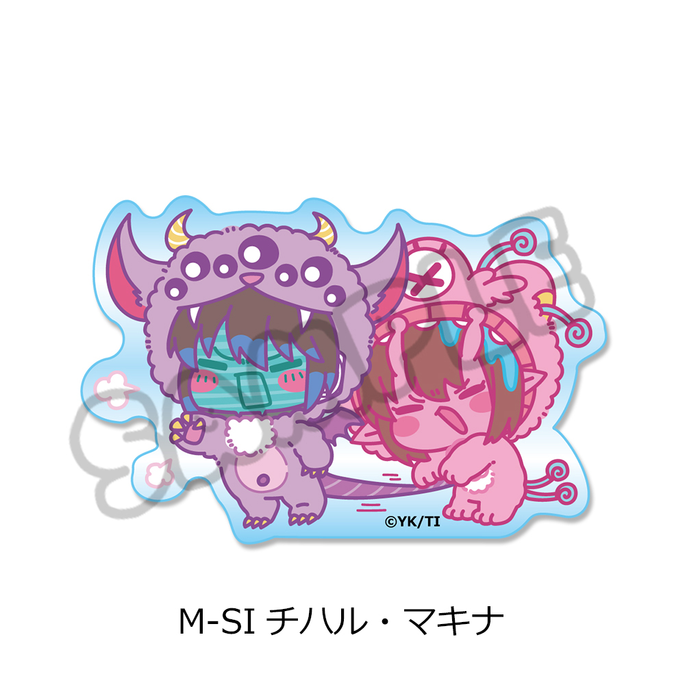 アニメ『銀河特急 ミルキー☆サブウェイ』 クリアカードステッカー(mochocho第2弾) M-SI(チハル・マキナ) Image 3 | AniSmile
