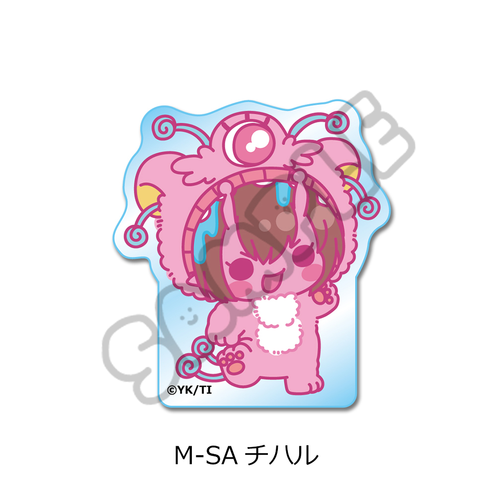 アニメ『銀河特急 ミルキー☆サブウェイ』 アクリルミニブロック(mochocho第2弾) M-SA(チハル) Image 2 | AniSmile
