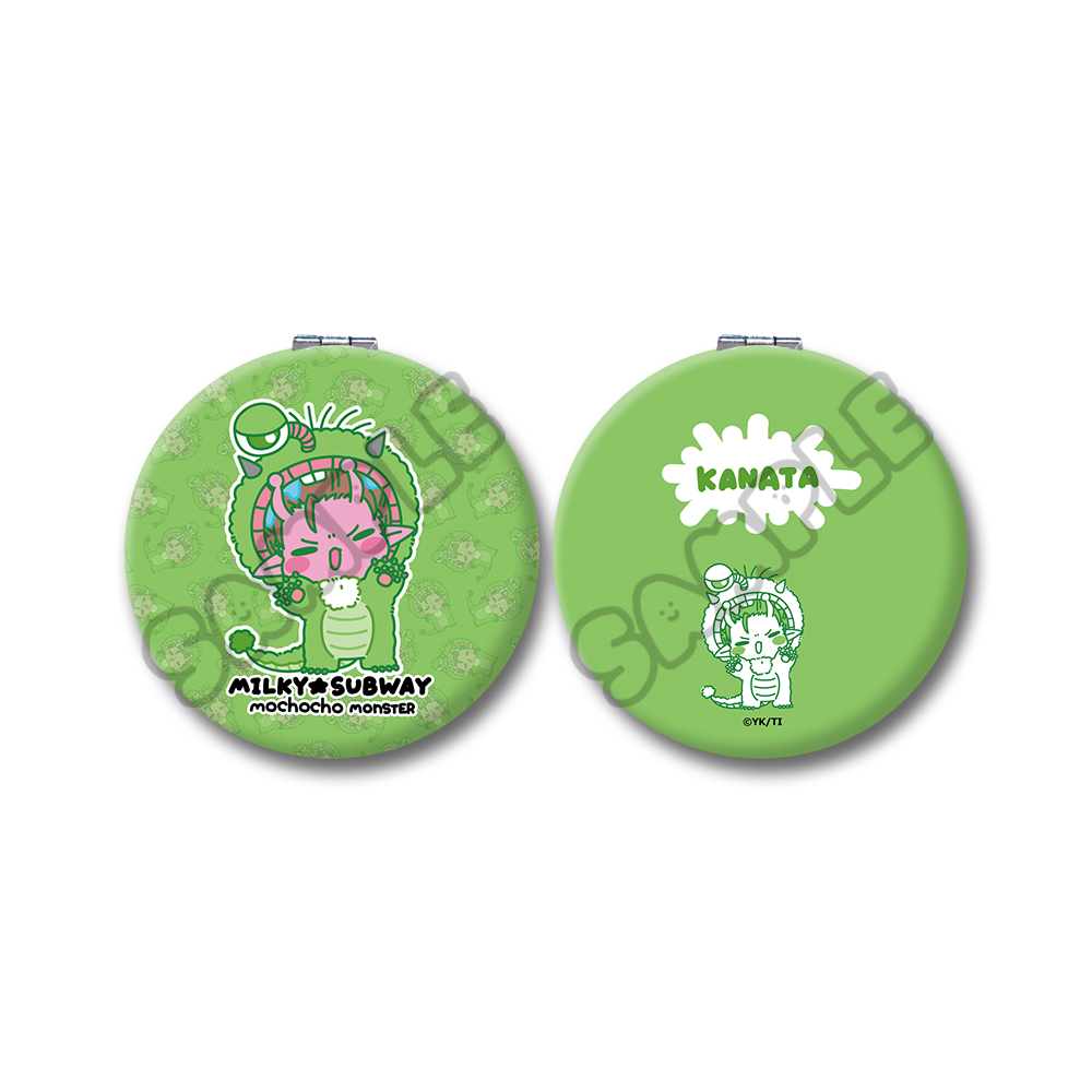 アニメ『銀河特急 ミルキー☆サブウェイ』 コンパクトミラー(mochocho第2弾) M-SD(カナタ) 图片 2 | AniSmile