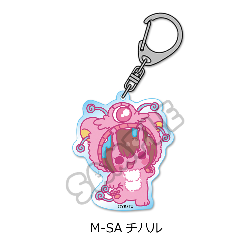 アニメ『銀河特急 ミルキー☆サブウェイ』 アクリルキーホルダー(mochocho第2弾) M-SA(チハル) Image 3 | AniSmile