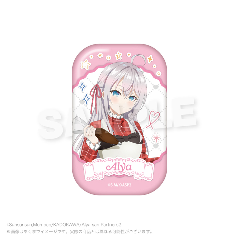 時々ボソッとロシア語でデレる隣のアーリャさん トレーディングスクエア缶バッジ PCS 画像 4 | AniSmile