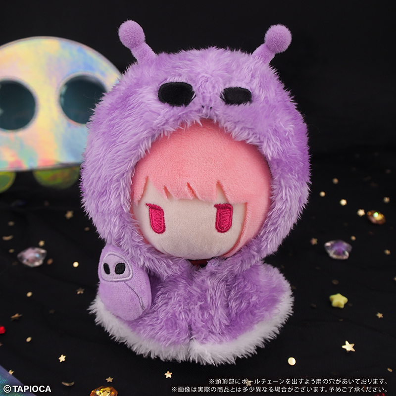 タピオカオリジナル ケープ うちゅうじん パープル Image 2 | AniSmile