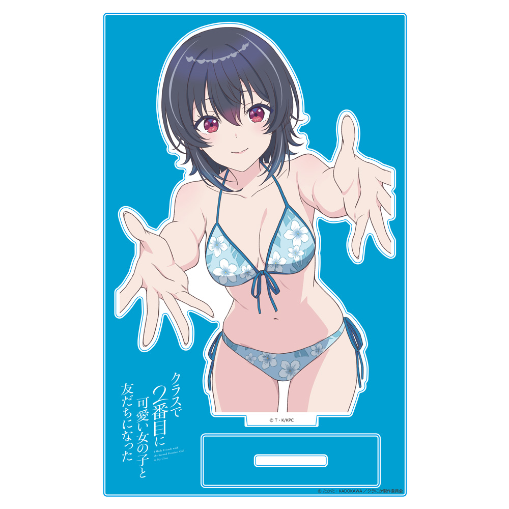 クラスで2番目に可愛い女の子と友だちになった アクリルキャラスタンド 朝凪海 水着ver. - AniSmile