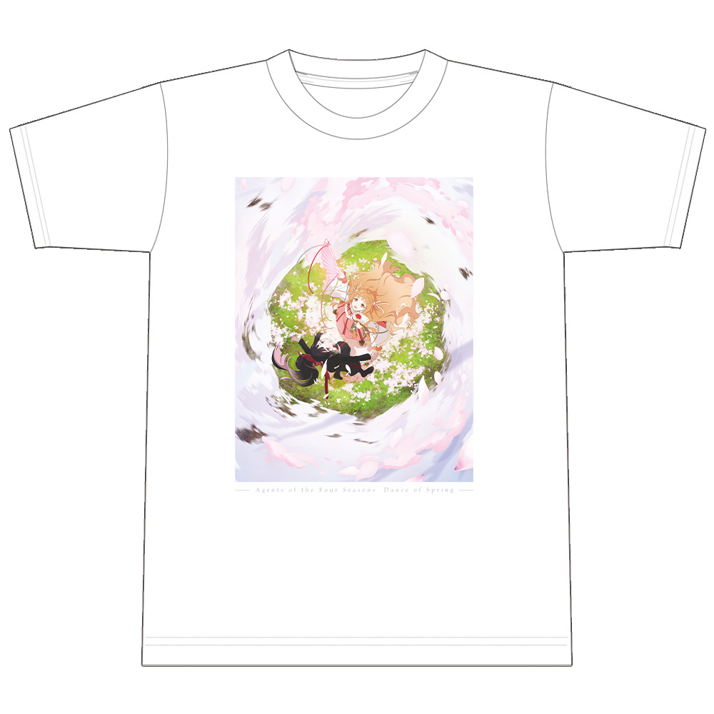 春夏秋冬代行者 春の舞 Tシャツ 春ビジュアルver. Lサイズ 图片 2 | AniSmile