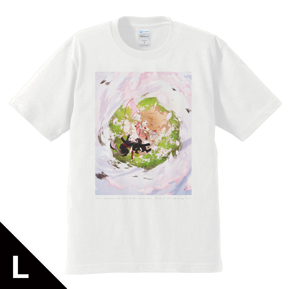 春夏秋冬代行者 春の舞 Tシャツ 春ビジュアルver. Lサイズ 图片 5 | AniSmile