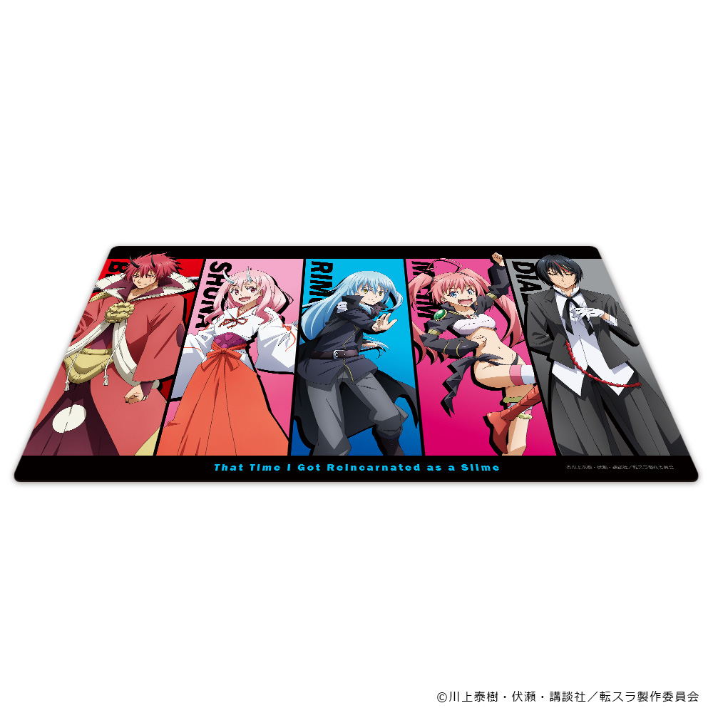 転生したらスライムだった件 キャラクターラバーマット ベニマル&シュナ&リムル&ミリム&ディアブロ Image 3 | AniSmile