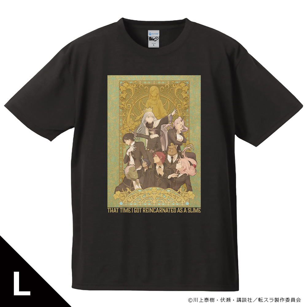 転生したらスライムだった件 Tシャツ 集合ver. Lサイズ 图片 4 | AniSmile