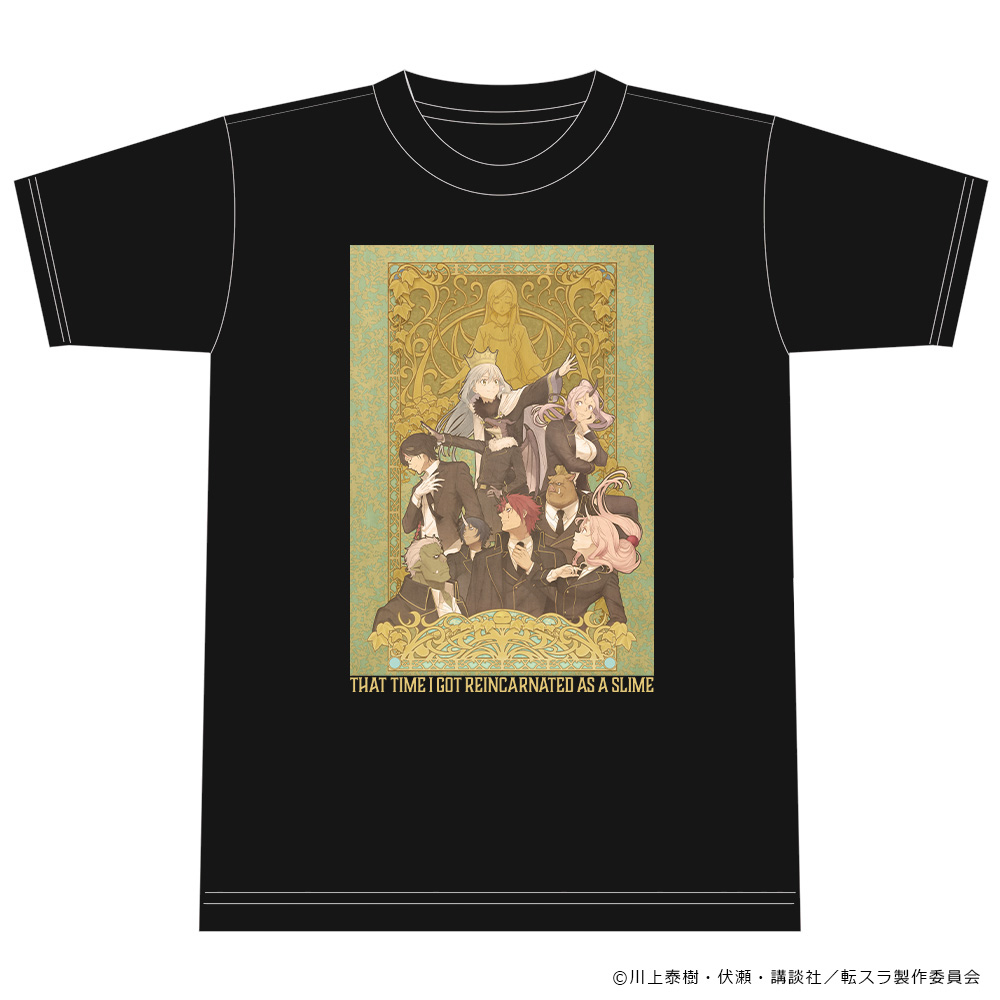 転生したらスライムだった件 Tシャツ 集合ver. Mサイズ Image 2 | AniSmile