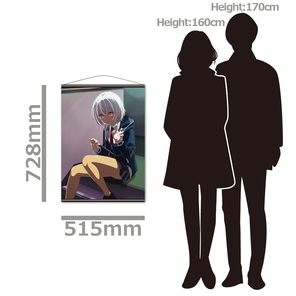 真夜中ハートチューン B2タペストリー 霧乃イコ - official product image | AniSmile