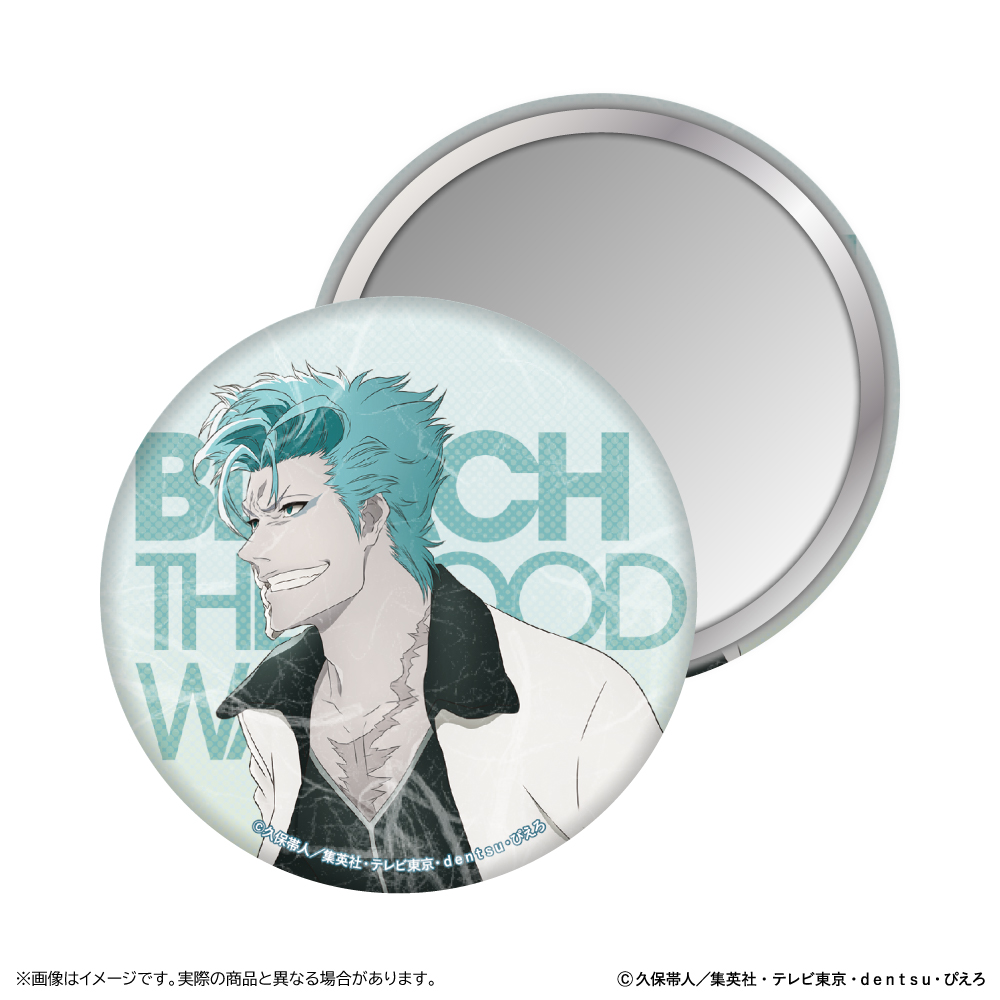 BLEACH 千年血戦篇 和紙風缶ミラー/グリムジョー・ジャガージャック - AniSmile