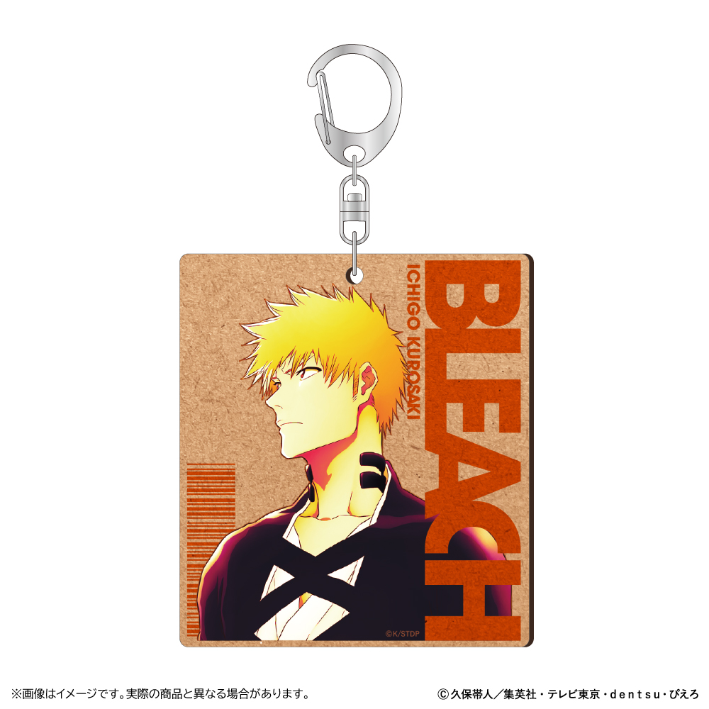 BLEACH 千年血戦篇 MDF キーホルダー/黒崎一護 - AniSmile