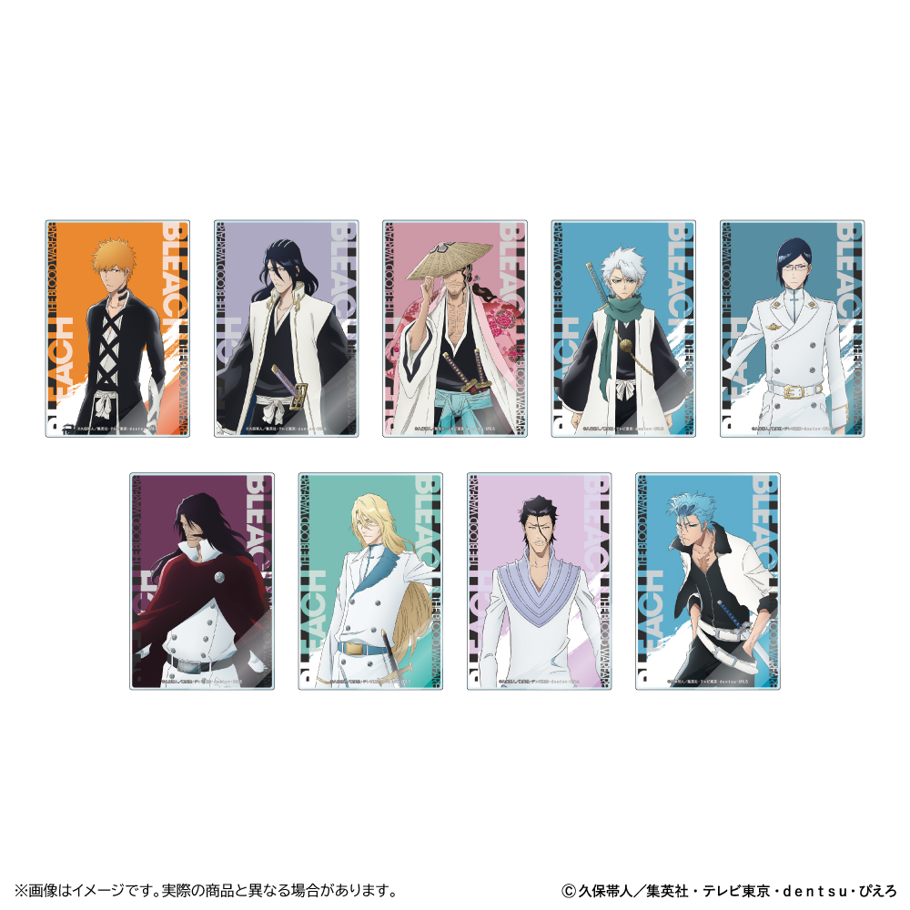 BLEACH 千年血戦篇 トレーディングアクリルカード Image 3 | AniSmile