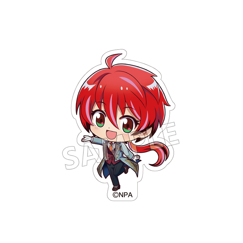 #コンパス 戦闘摂理解析システム 貼って剥がせるステッカー(ちびキャラ) きらら - official product image | AniSmile