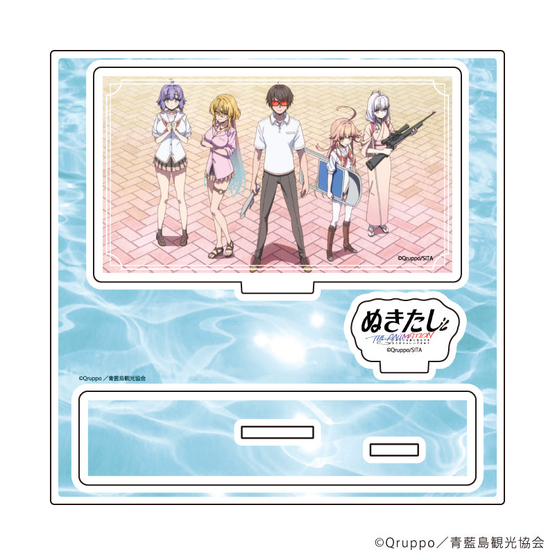アクリルスタンドプレート「ぬきたし THE ANIMATION」02/Bデザイン(場面写イラスト) - 官方商品图片 | AniSmile