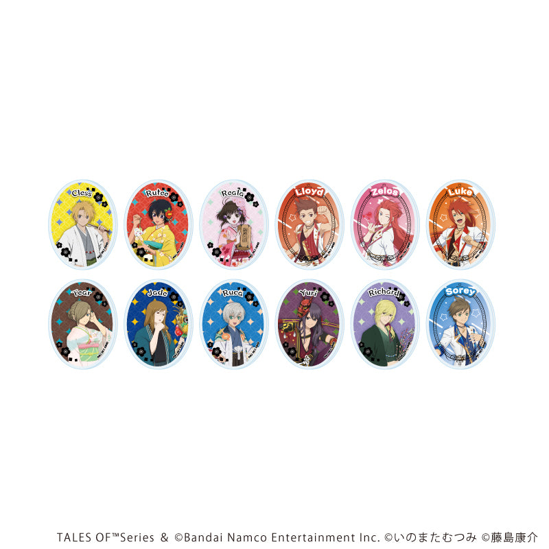 アクリルプレートバッジ「『テイルズ オブ』シリーズ」02/BOX-B トレーディング(全12種)(公式イラスト) - AniSmile
