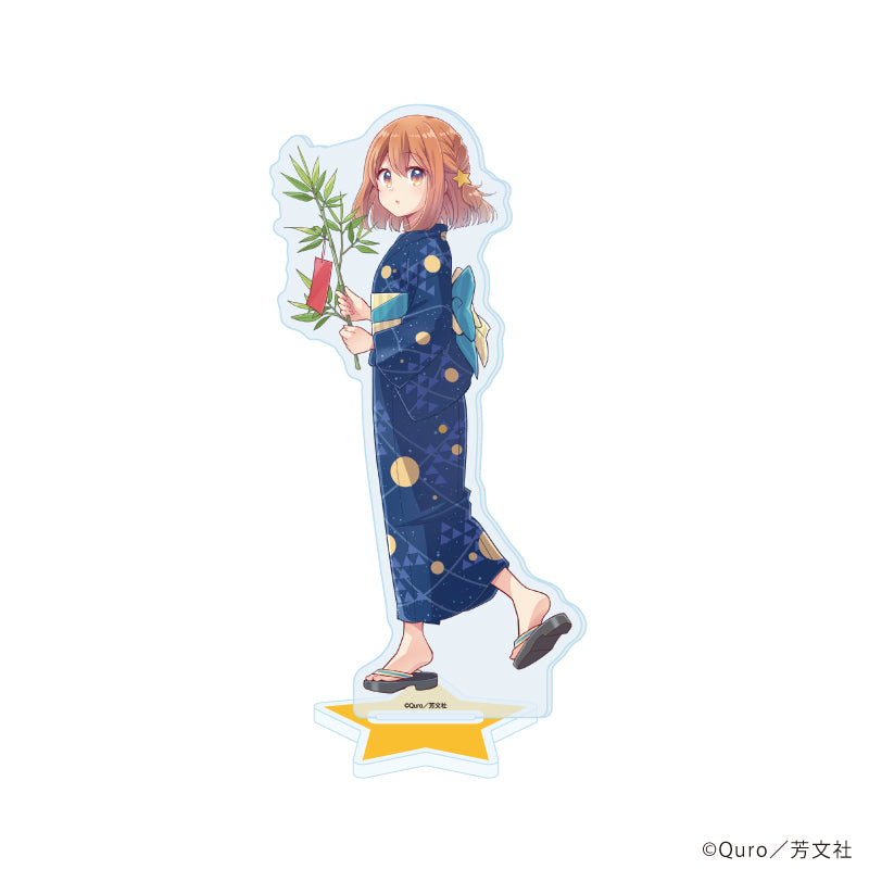 アクリルスタンド「恋する小惑星」06/木ノ幡みら 七夕ver.(描き下ろしイラスト) - official product image | AniSmile