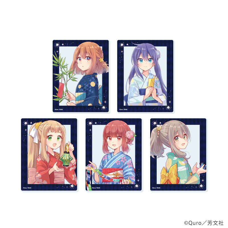 アクリルカード「恋する小惑星」02/七夕ver. ブラインド(全5種)(描き下ろしイラスト) - 官方商品图片 | AniSmile