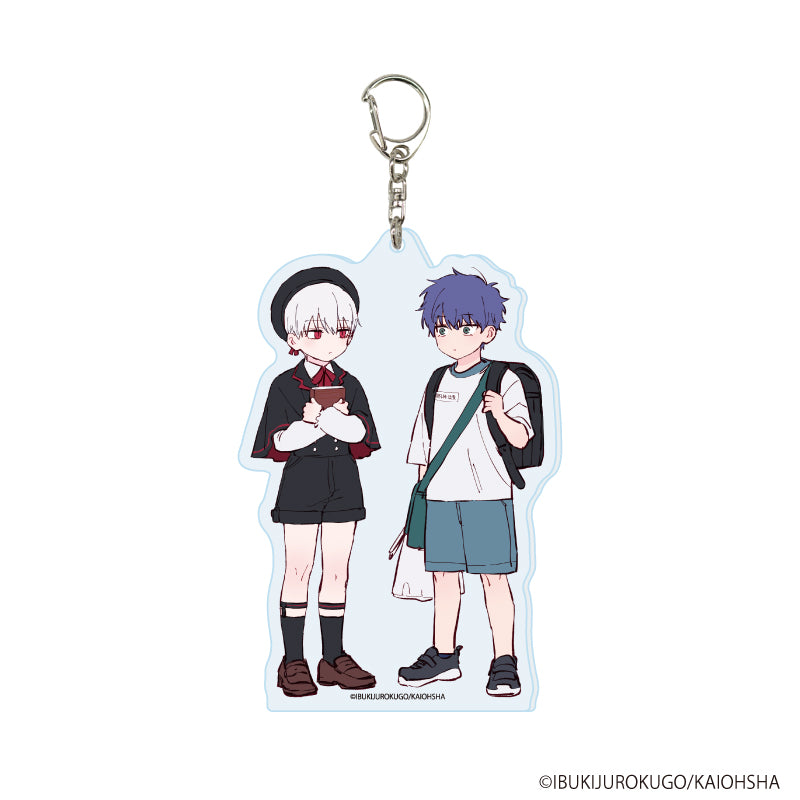デカアクリルキーホルダー「吸血鬼と人間のBL」02/レア・スネークアイ&獅子神流貴(公式イラスト) - AniSmile