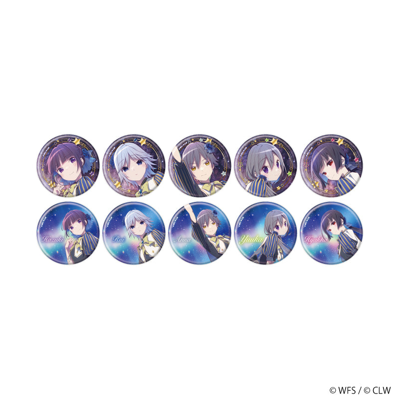 缶バッジ「ららマジ」84/ブラインド(全10種)(描き下ろしイラスト) - AniSmile