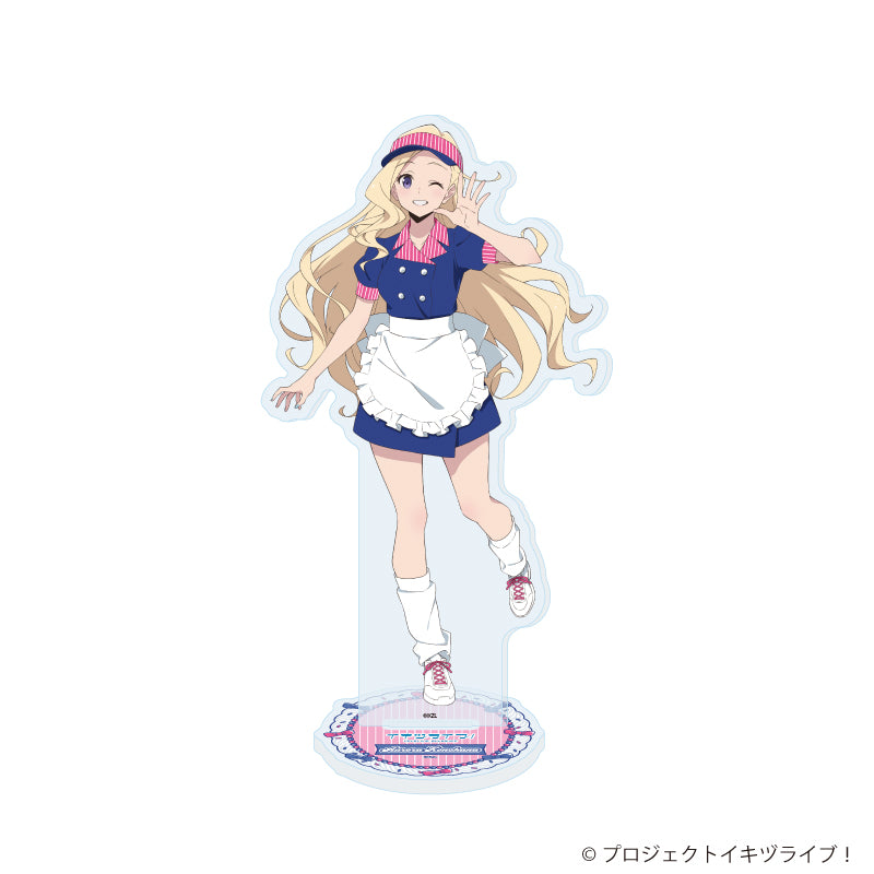 アクリルスタンド「イキヅライブ! LOVELIVE! BLUEBIRD」08/クレープver. 此花輝夜(描き下ろしイラスト) - 官方商品图片 | AniSmile