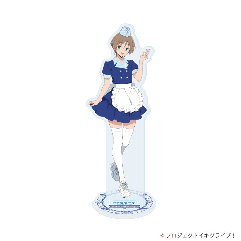 アクリルスタンド「イキヅライブ! LOVELIVE! BLUEBIRD」07/クレープver. 春宮ゆくり(描き下ろしイラスト) - AniSmile
