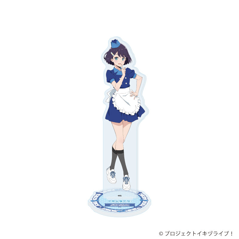 アクリルスタンド「イキヅライブ! LOVELIVE! BLUEBIRD」02/クレープver. 麻布麻衣(描き下ろしイラスト) - AniSmile