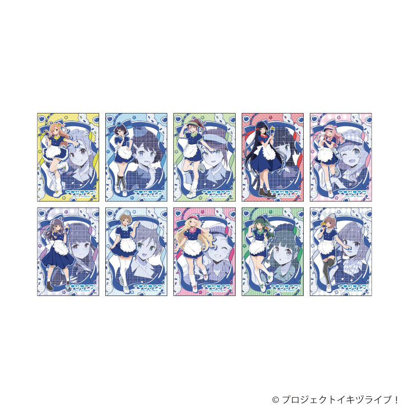 L版ブロマイド3枚セット「イキヅライブ! LOVELIVE! BLUEBIRD」01/クレープver. トレーディング(全10種)(描き下ろしイラスト) - AniSmile