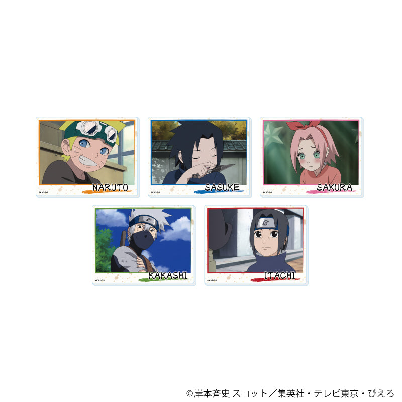 ミニアクリルプレート「NARUTO-ナルト- 疾風伝」08/ブラインド(全5種)(場面写イラスト) - AniSmile
