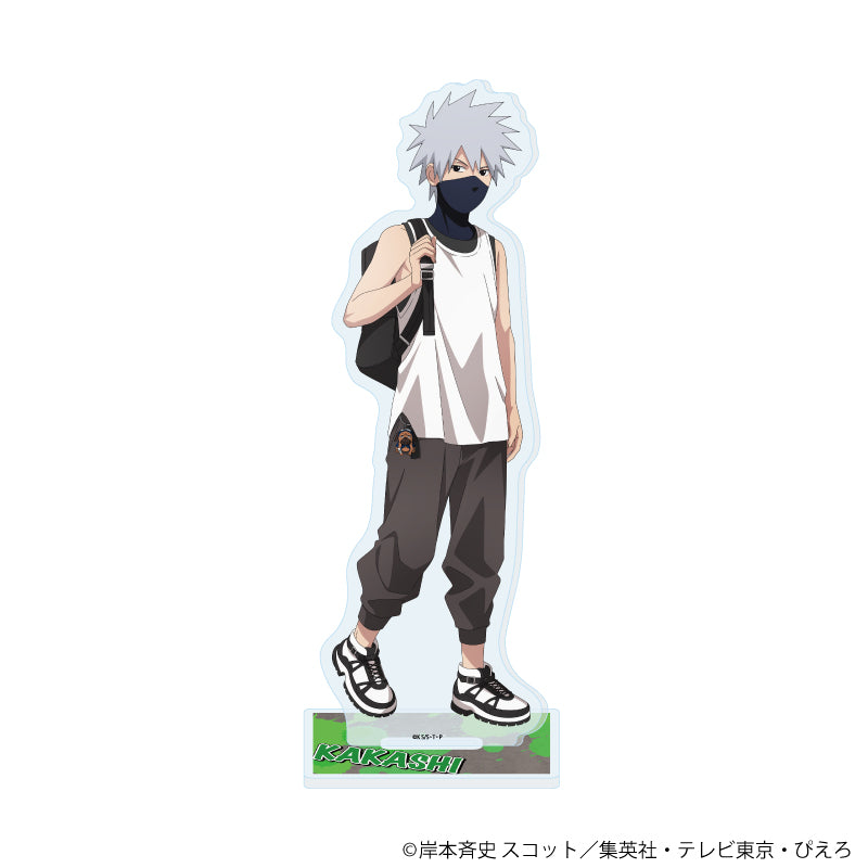 アクリルスタンド「NARUTO-ナルト- 疾風伝」75/はたけカカシ ストリートファッションver.(描き下ろしイラスト) - AniSmile