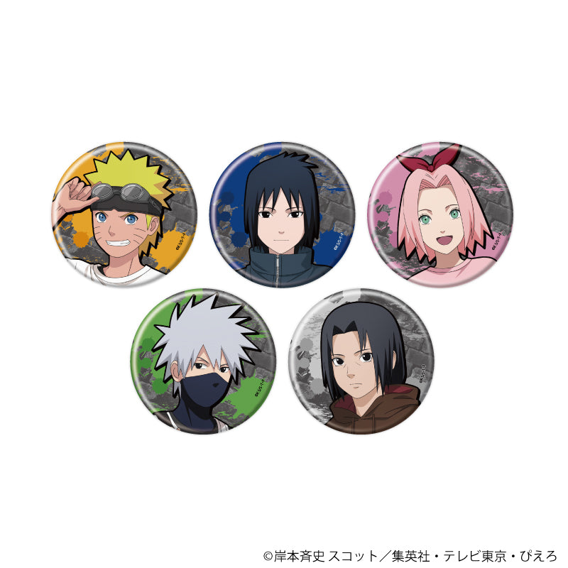 缶バッジ「NARUTO-ナルト- 疾風伝」20/ストリートファッションver. ブラインド(全5種)(描き下ろしイラスト) - AniSmile