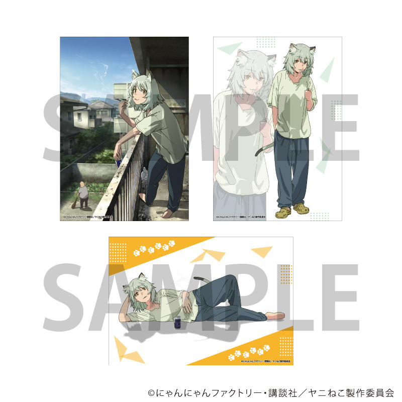 REPLICA GENGA 3枚セット「TVアニメ『ヤニねこ』」01/(公式イラスト) - AniSmile