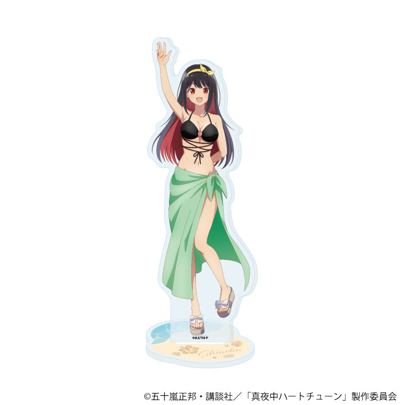 アクリルスタンド「TVアニメ『真夜中ハートチューン』」08/雨月 しのぶ ビーチデートver.(描き下ろしイラスト) - AniSmile
