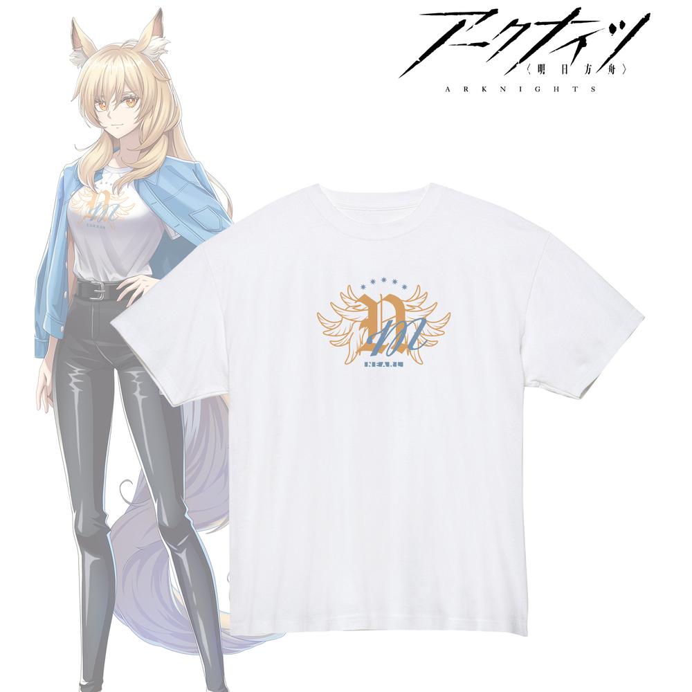 409SKU アークナイツ 描き起こし ショッピングver. ニアール 着用Tシャツレディース(サイズ/L) 图片 2 | AniSmile